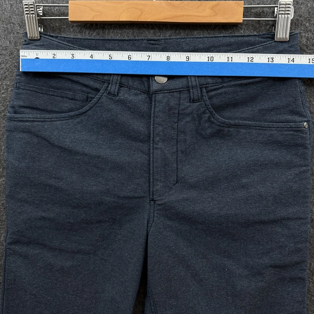 Lululemon Pants Men 28x31 Blue ABC Slim Fit Tech Canvas Zip Pocket Chino Trouser